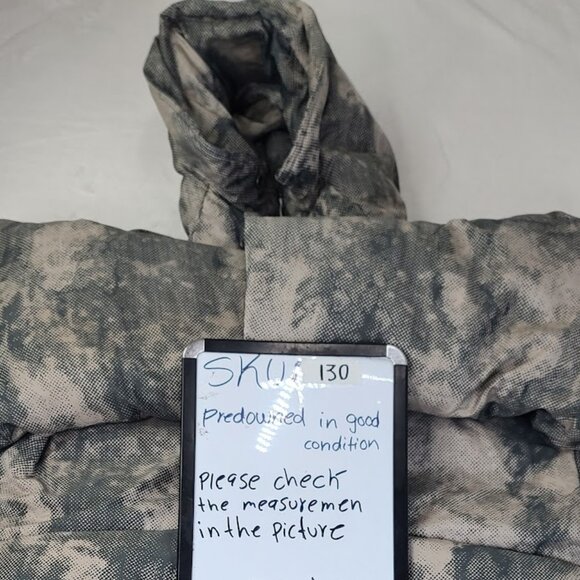 Lululemon Men's Green Tan Lab Down-Fill Jacquard Camouflage Parka Jacket Size M - Picture 7 of 7